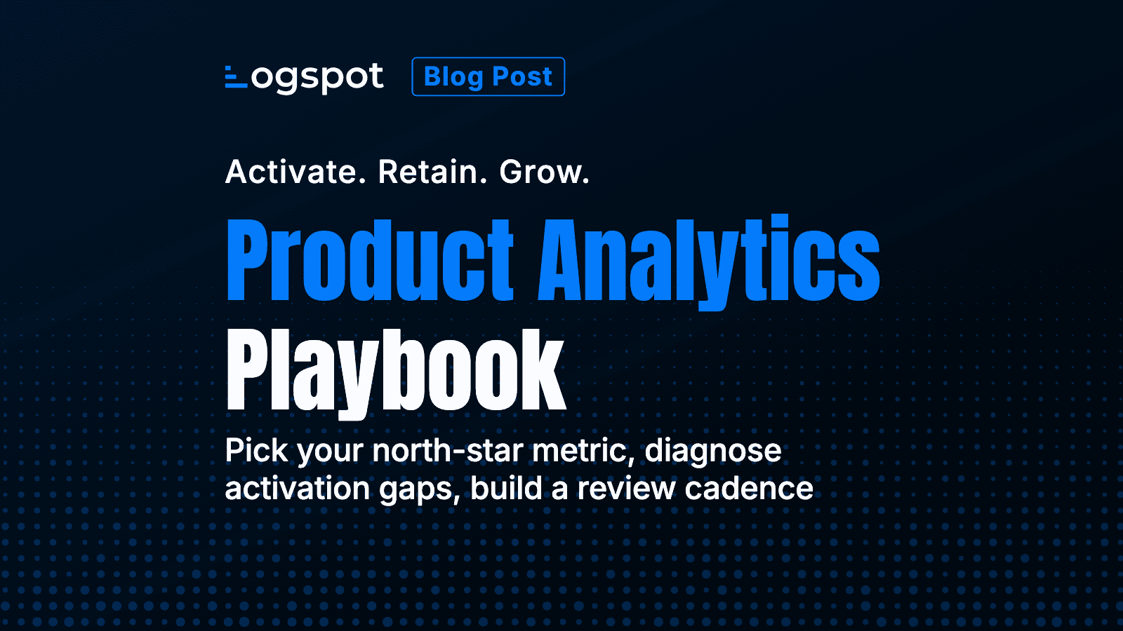 Product Analytics Playbook for SaaS